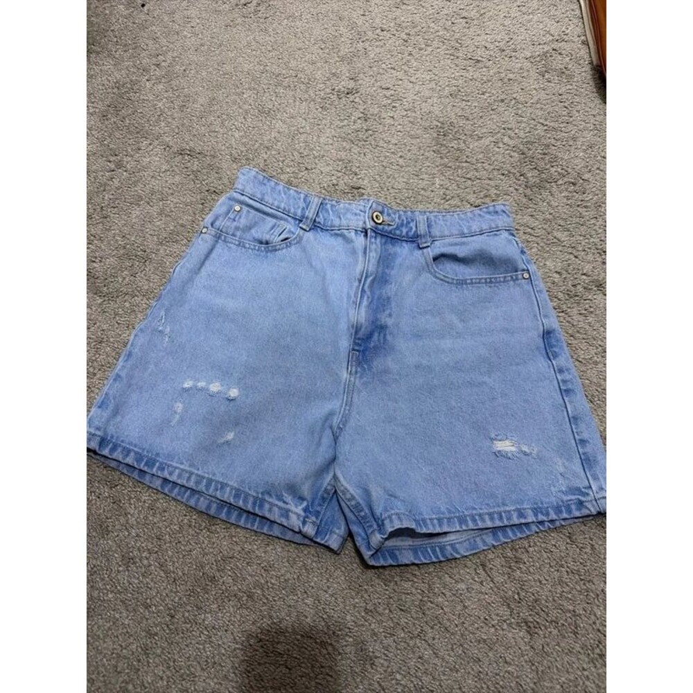 Zara High Wasted Jean Shorts Size 8